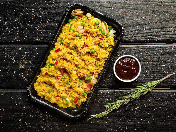 BulbaFrites - Рис с морепродуктами