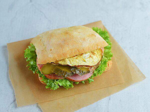 Булошная Гурман Булкинъ - Сэндвич Ветчина-омлет