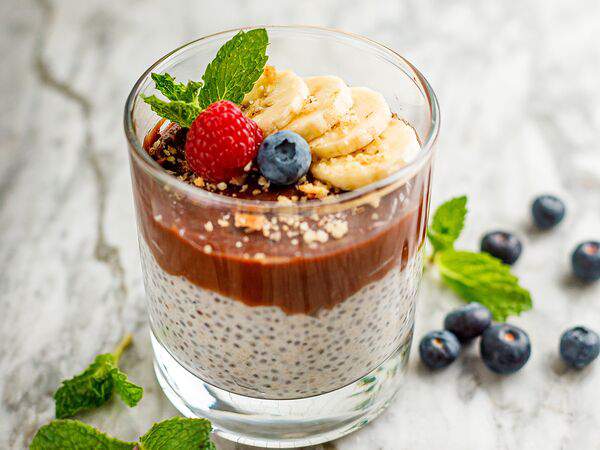 Городское кафе Дружба - Чиа с шоколадом