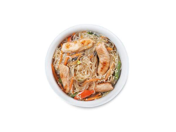 Imperator Food - Свинина в соусе терияки с лапшой фунчоза