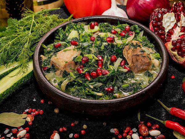 На дровах - Чакапули из ягненка