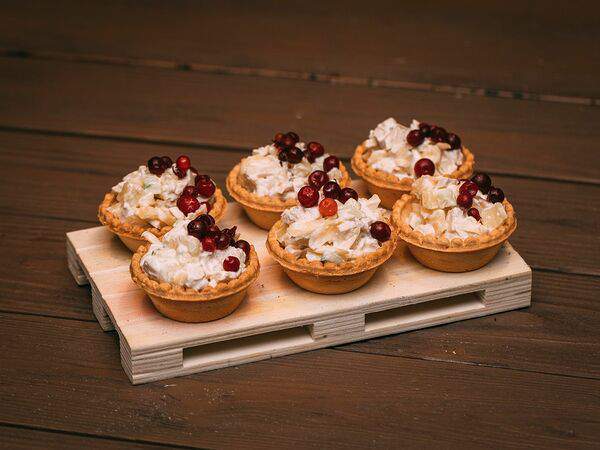 Canape 27 - Тарталетки Курица с ананасом