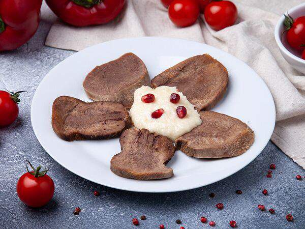 Хинкальная Лазика - Язык с хреном