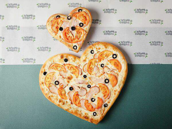 Зелёный ролл - Love пицца Цезарь