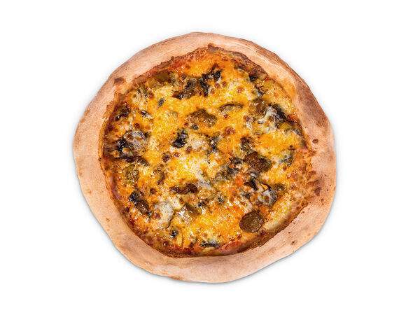 Detroit style - Пицца с ростбифом и грибами