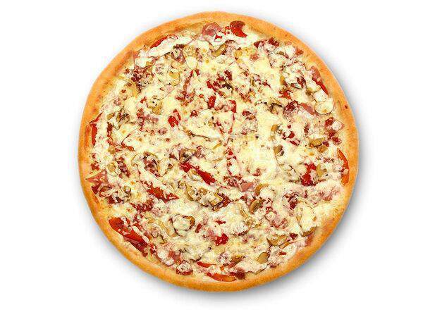 Тандыр - Пицца курица и грибы круглая