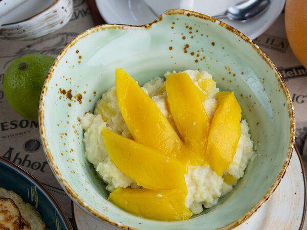 RingoBells - Пшённая каша с манго и кокосовым молоком