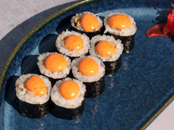 Мох - Ролл с мидиями, острый № 37