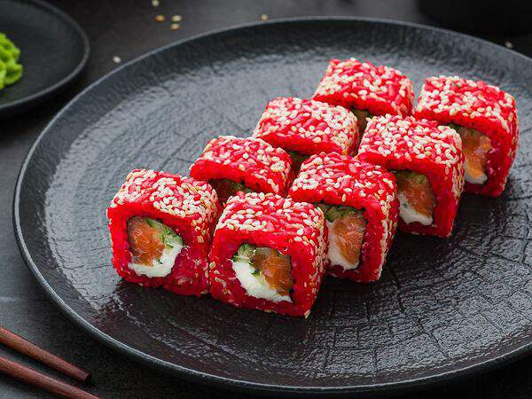 Рыба закусывала - Ролл Красный-прекрасный