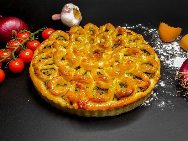 Настоящая пекарня - Пирог с картошкой и грибами