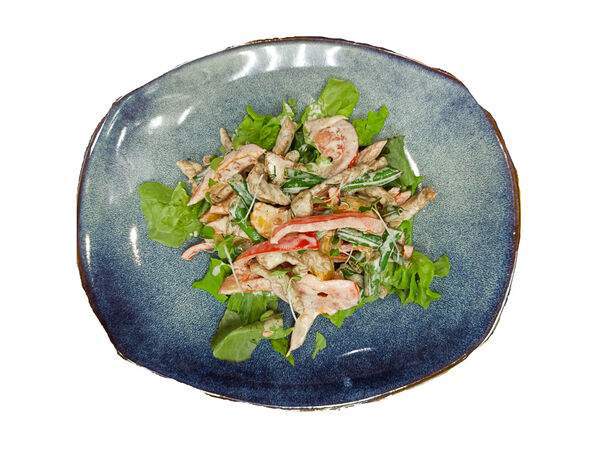 Водолаз - Теплый салат со свининой