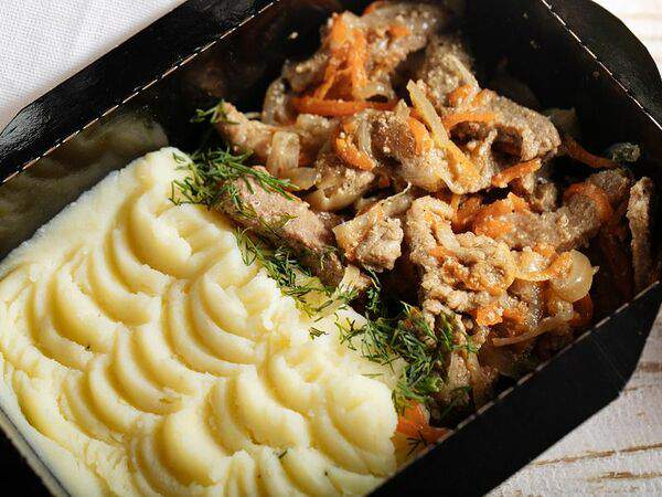 Провиант - Поджарка со свининой и овощами