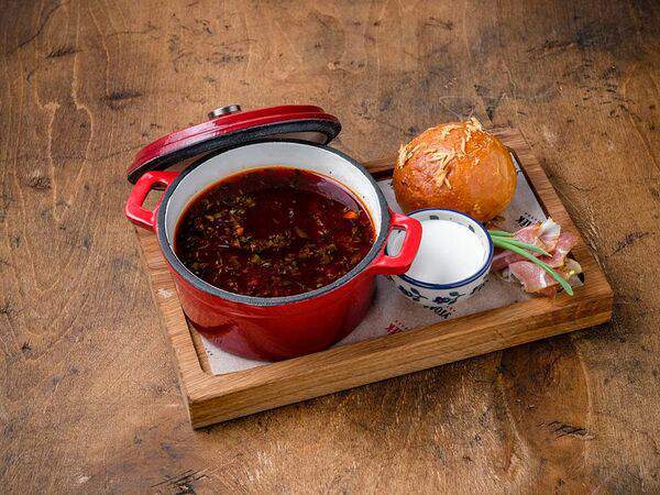 Уголек - Борщ с телячьими щечками