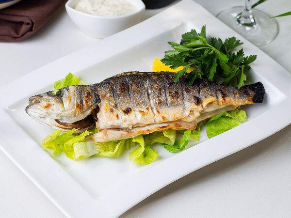 Ресторан Пашмир - Сибас на гриле