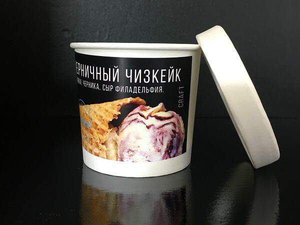 Alcreme Мороженое - Черничный чизкейк