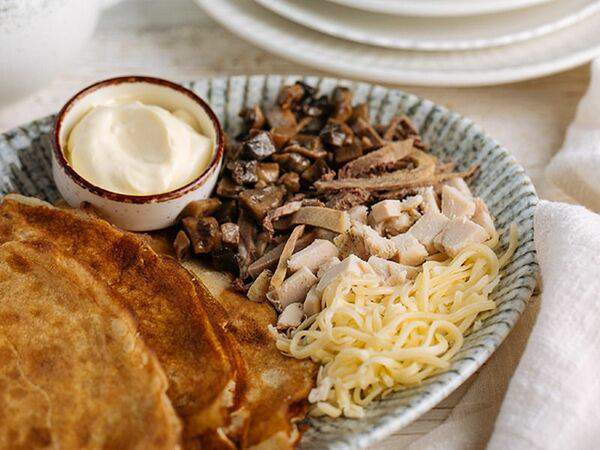 Провиант - Блинчик мясной жюльен