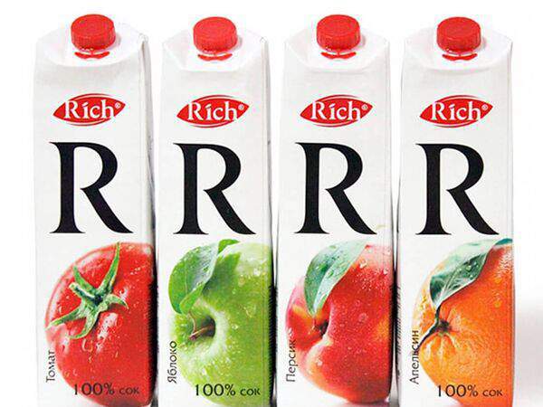 Гурмерия De Paris - Сок Rich (в ассортименте)