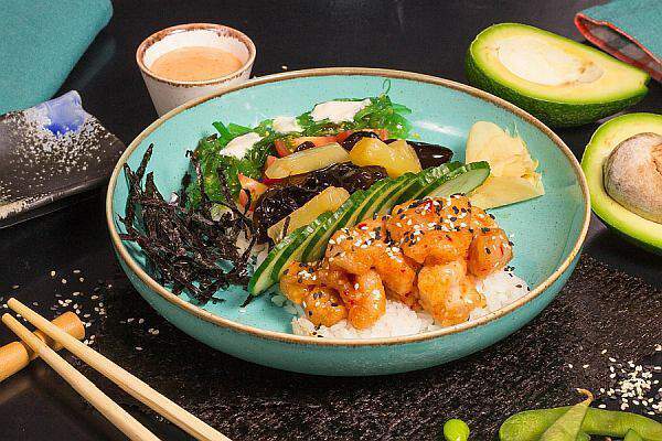 Луиджи - Поке с курицей