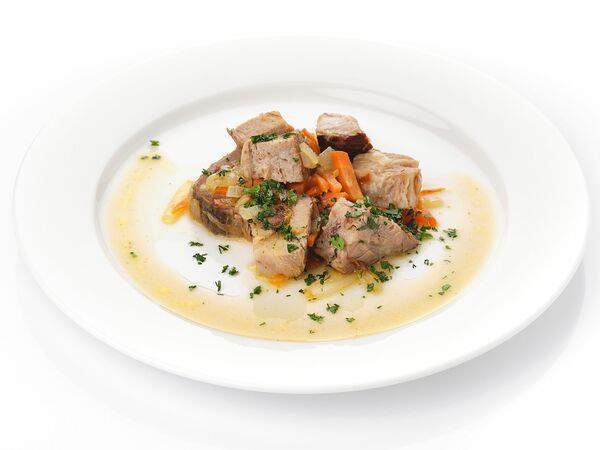 Ближе к делу - Свинина тушеная с овощами