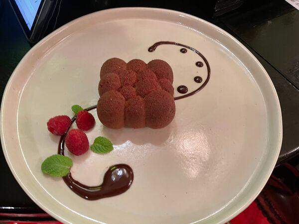 Китайская грамота - Шоколадное парфе с малиной