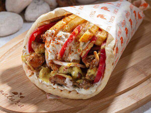 Гирос SPARTA - Гирос со свининой в пите Xl