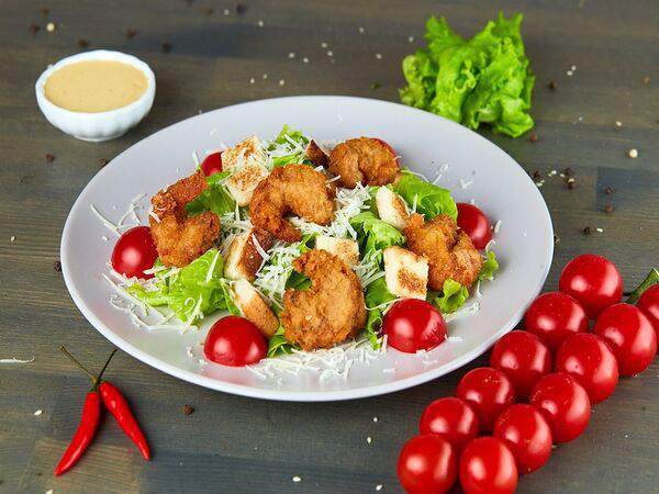 Crazy Cook - Цезарь с креветками