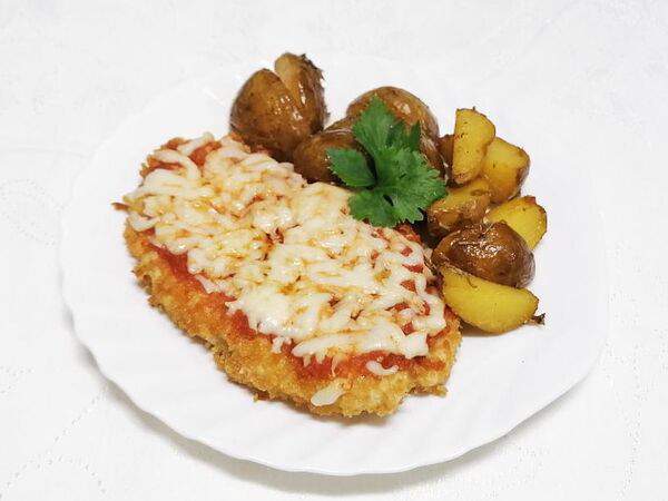 Три правила - Курица по-царски с картофельными дольками