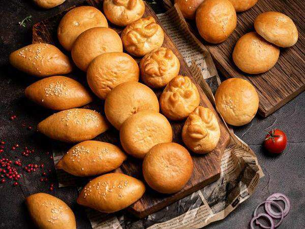 Ресторан Яр - Пирожки с картофелем и грибами