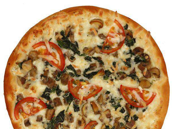 Hot-Pizza - Пицца с говяжьим языком и шпинатом