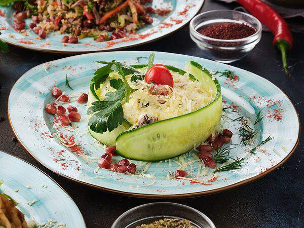 Садж - Бакинский салат