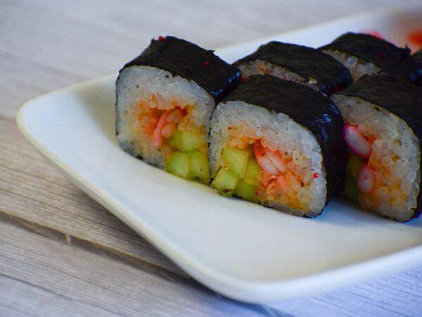 Лайвер - Ролл Острый с креветкой