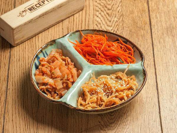 Рецептор - Микс корейских салатов № 2