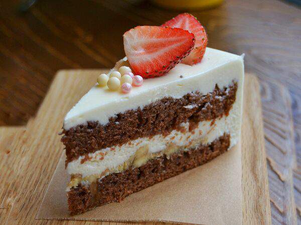 Pankoff Bakery - Торт Шоколад-Банан кусочек