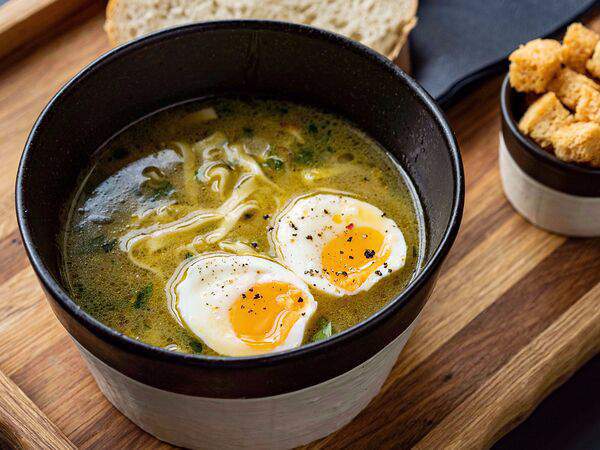 Два веселых гуся - Суп куриный с лапшой