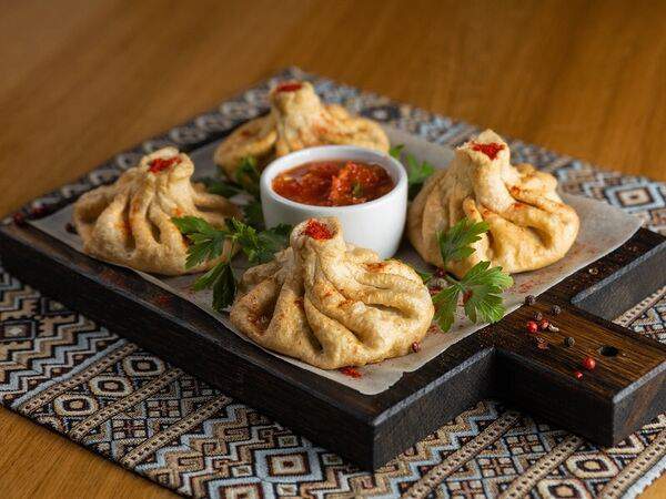 Бульвар - Жареные хинкали со свининой и говядиной