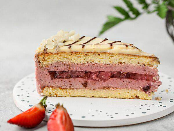 Можно - Творожно-клубничный торт