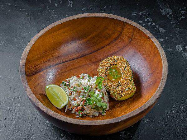 Fish Point - Тар-тар из камчатского краба и магаданских креветок