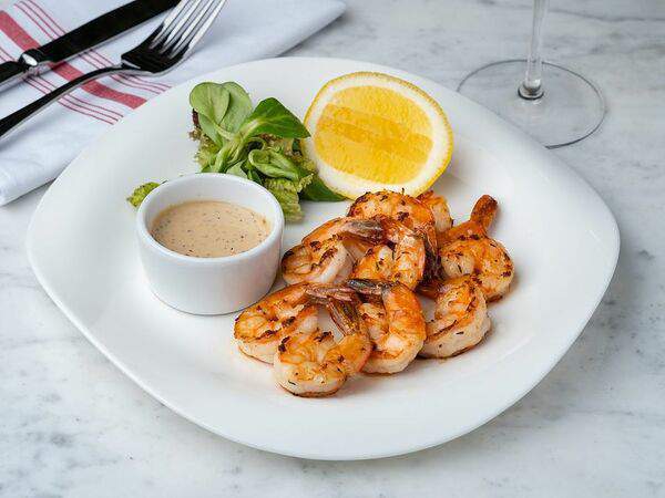 Гранд Буфет - Тигровые креветки на гриле