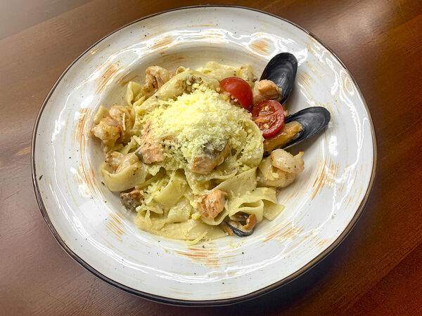 The Kitcha - Паста Тальятелле маринара с морепродуктами