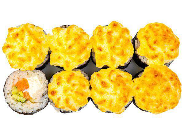 Фишка суши - Запеченный с лососем