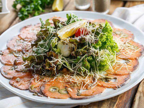 Дуду Кебаб Хауз - Карпаччо из сёмги