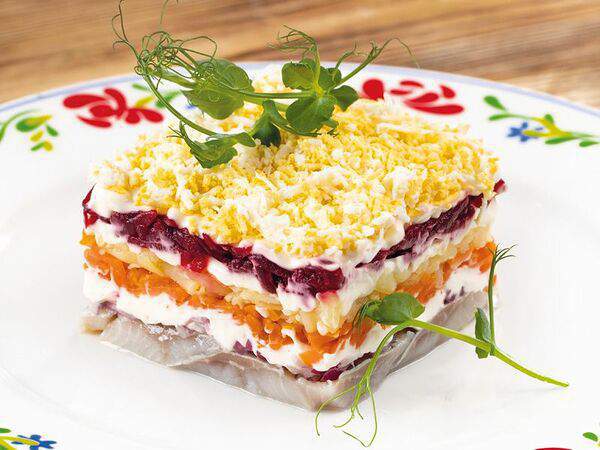 Васильки - Сельдь под шубой