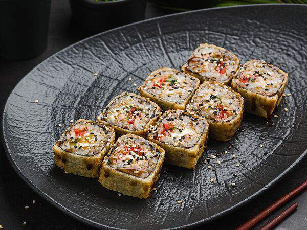 Рыба закусывала - Ролл Овощной темпура