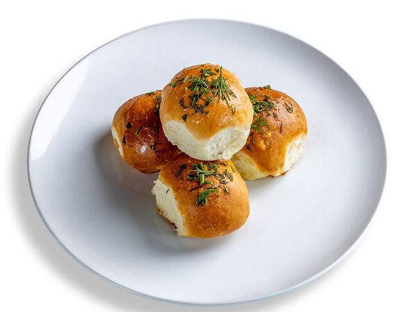 Ред-Буфет - Пампушки чесночные (по-домашнему)