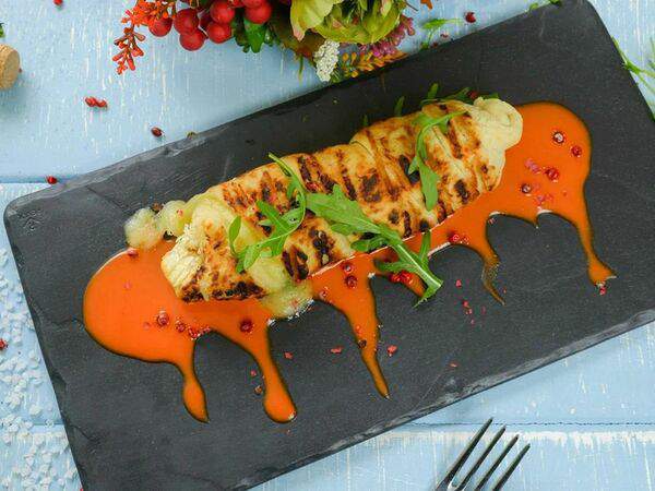 Elefant - Хачапури с апельсиновым соусом