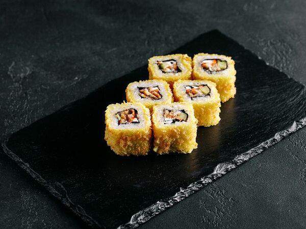 Кафе Nебо - Хрустящий ролл с угрем