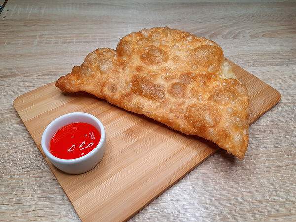 Чебуреки и плов - Чебурек с мраморной говядиной