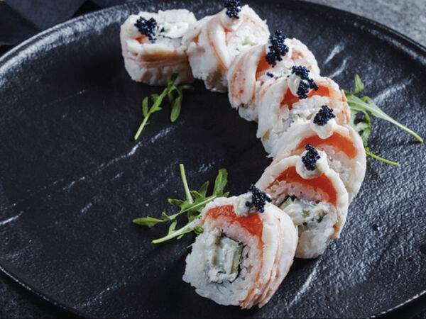 Gray Goose cafe - Ролл с перевернутой креветкой