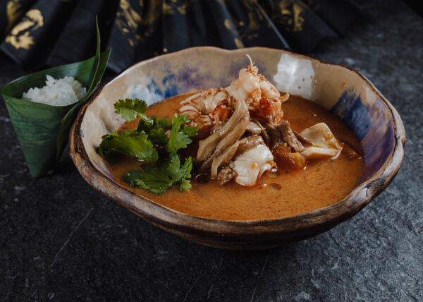 Gray Goose cafe - Том Ям Кунг с морепродуктами