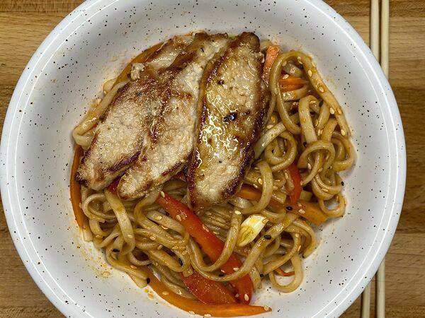 Кухнякафе - Вок со свининой